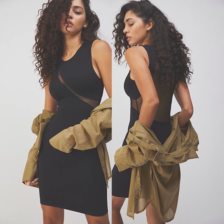 Hide And Seek Bodycon By Intimately At Free People - Black Women’s Xs/S